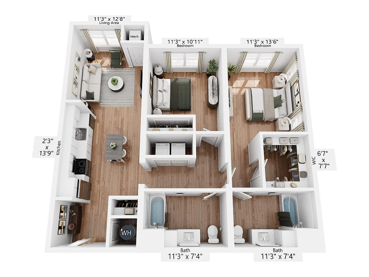 Floor plan B4