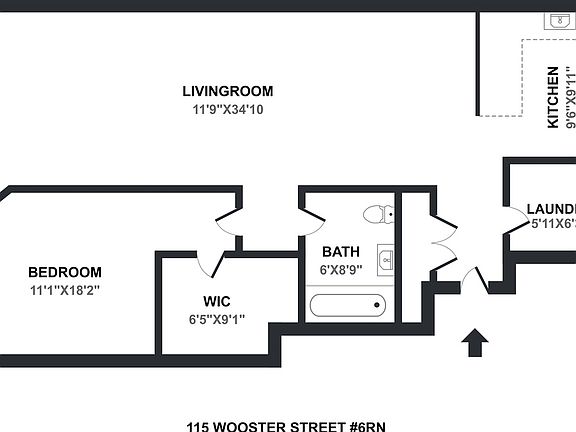 2nd image of 115 Wooster St #6RN