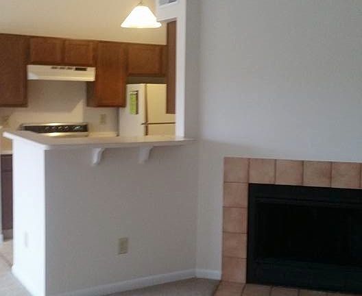 Wood burning fireplace (will have UPDATED counter tops)