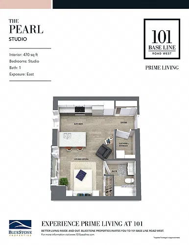 Floor plan The Pearl