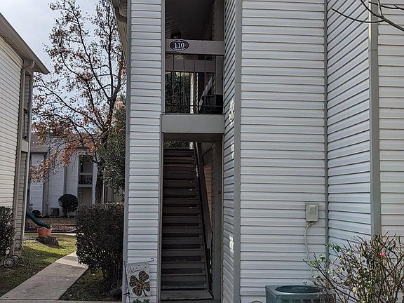 Walking up to Unit 110
