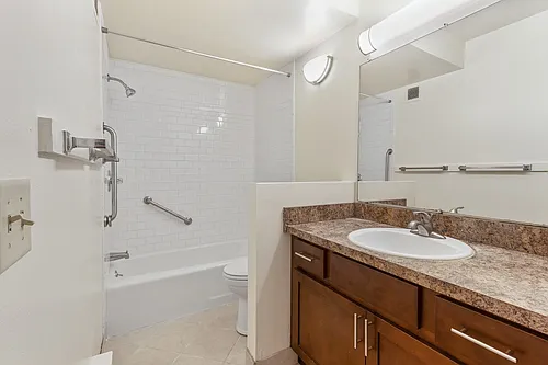 Floor plan 1BD 1BA