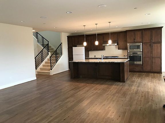Kitchen and living area