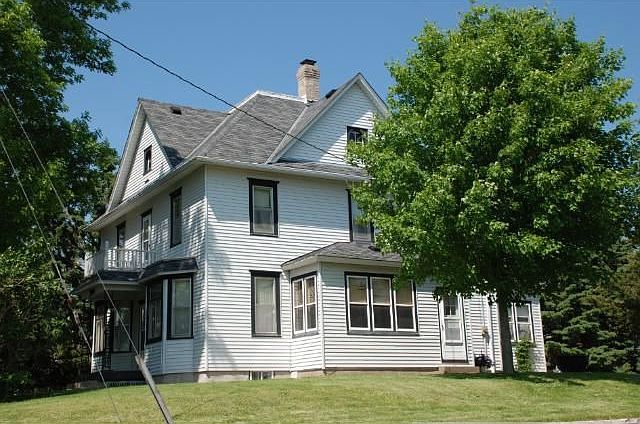 South side with porch