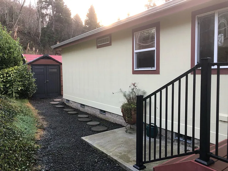 Back entrance