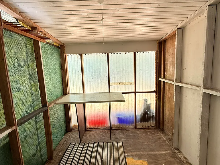outside storge room