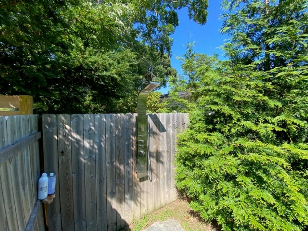 outdoor shower