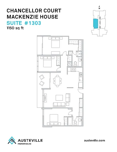 Floor plan 1303