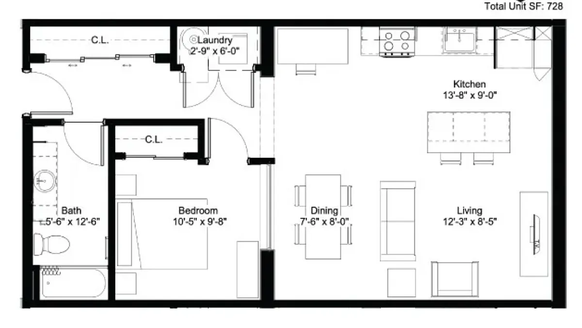Floor plan SEVEN