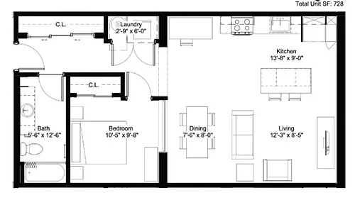 Floor plan SEVEN