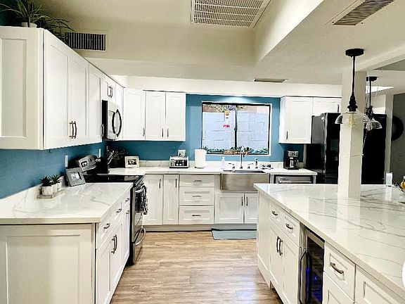 Completely renovated kitchen in 2021. All appliances are included.