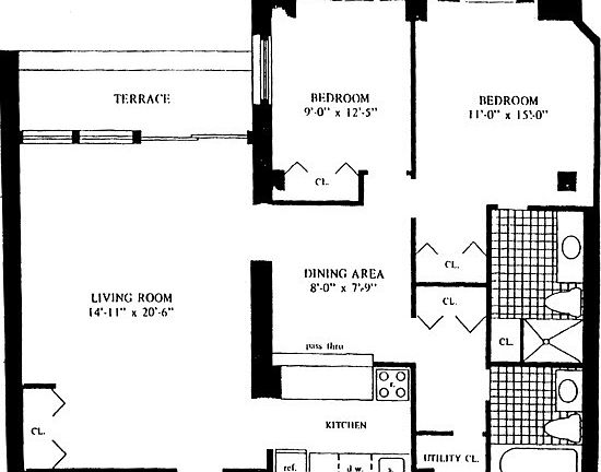 2nd image of 253 W 73rd St APT 13F