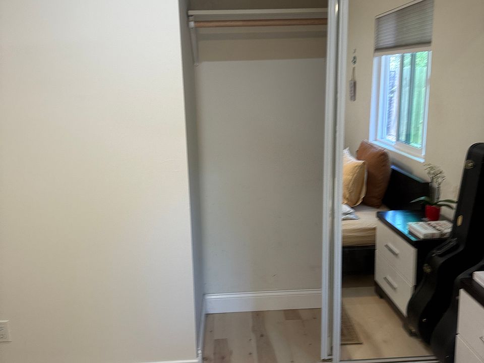 Closet Space with mirror