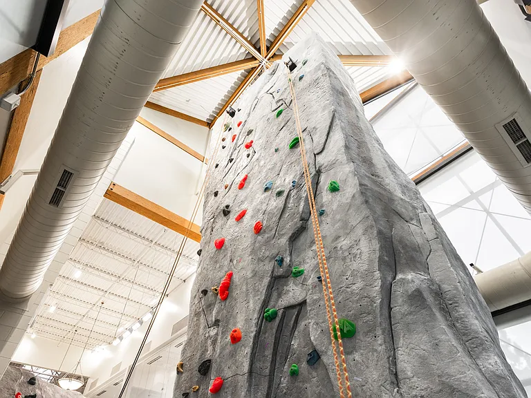 Rock Wall at Erie Recreation Center