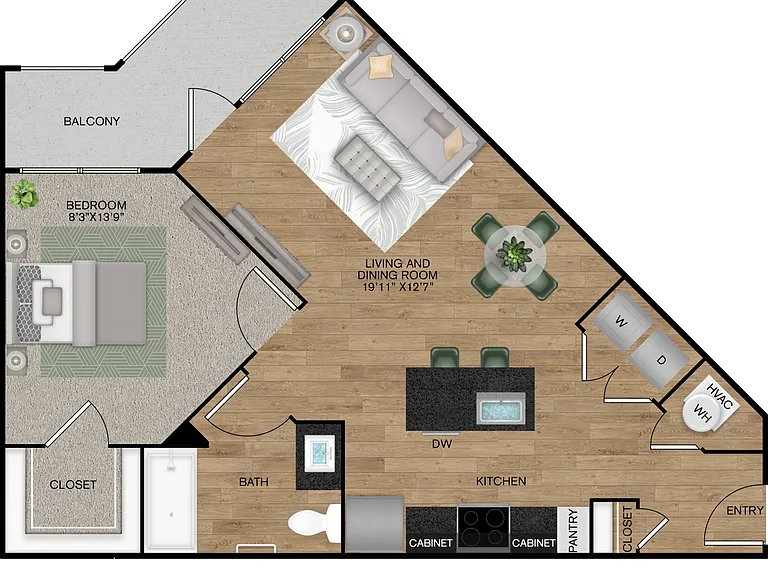 A7 floor plan Gateway to Gruene