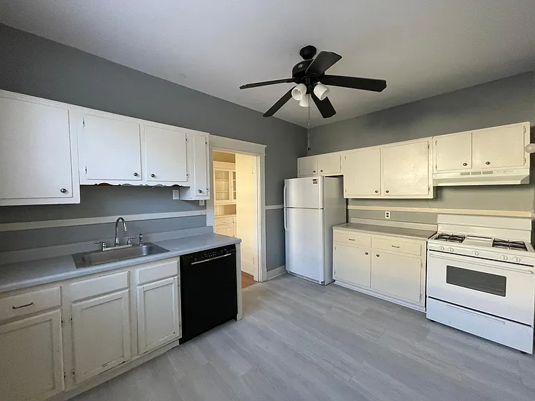 (9) New flooring in kitchen