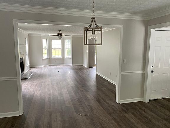 Dining room and living room