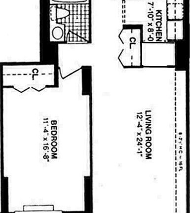 2nd image of 225 W 83rd St APT 7N