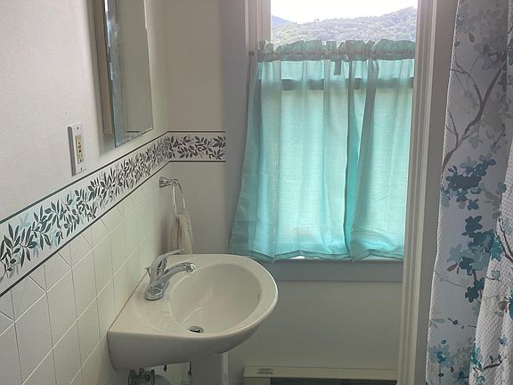 Bathroom with new floors!