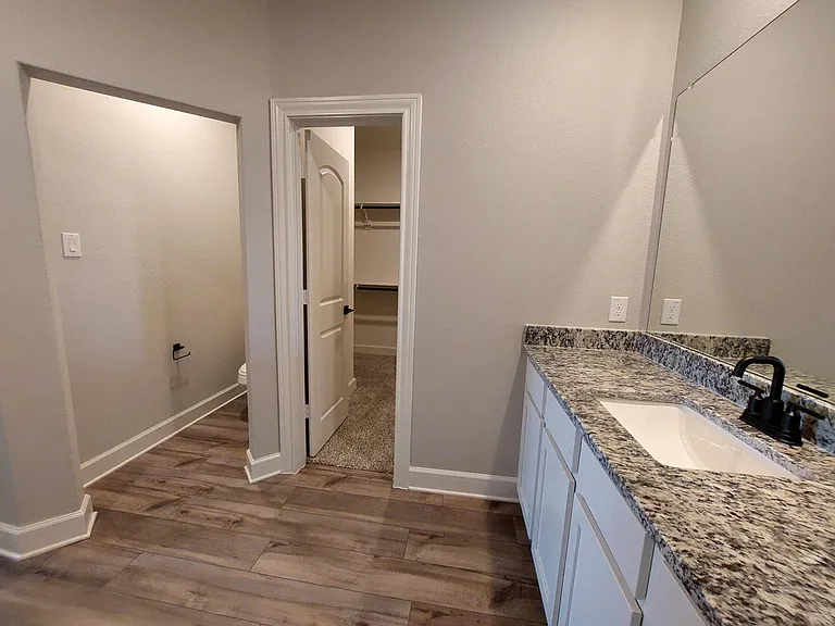 Master bath view