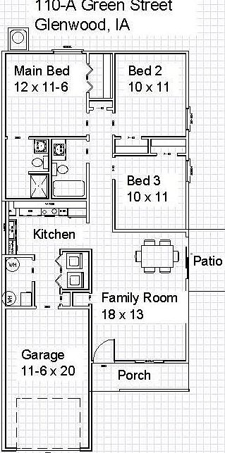 Floorplan
3 bed/3 bath