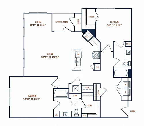 Floor plan B42