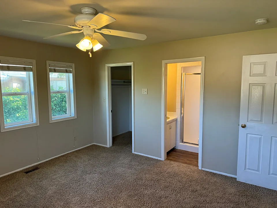Master Suite with walk in closet and en-suite