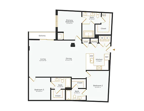 Floor plan C4