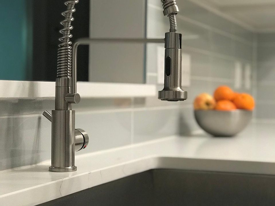 Newly remodeled kitchen.