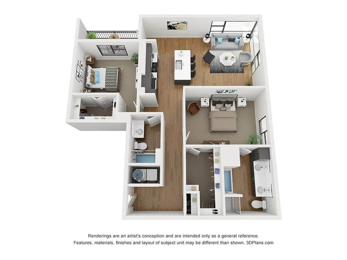 Floor plan B3