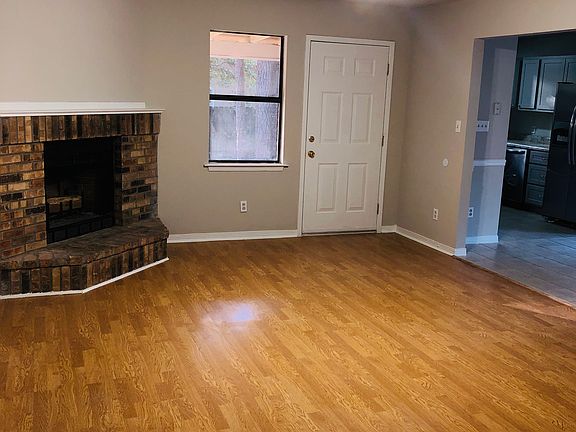 Fireplace family den