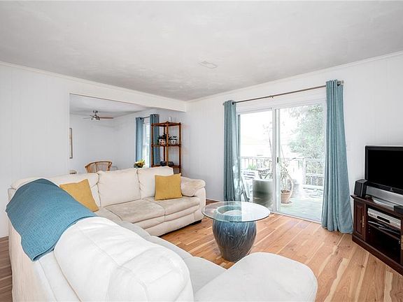 Livingroom View to Walkout Patio