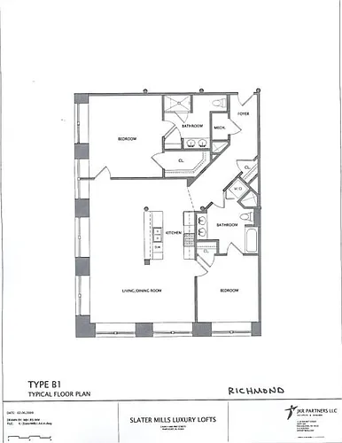 Floor plan B1