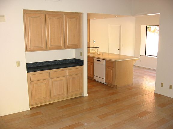 Updated floors and cabinets