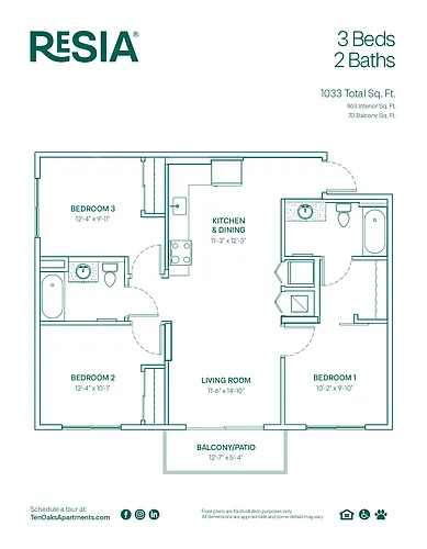 Floor plan C1