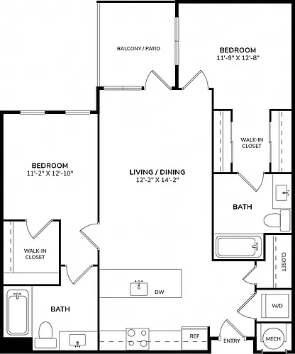 Floor plan Corona