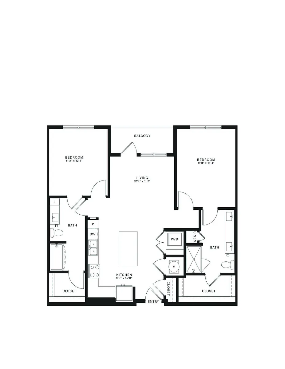 Floor plan B1
