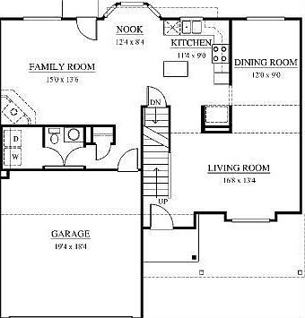 MAIN LEVEL FLOOR PLAN