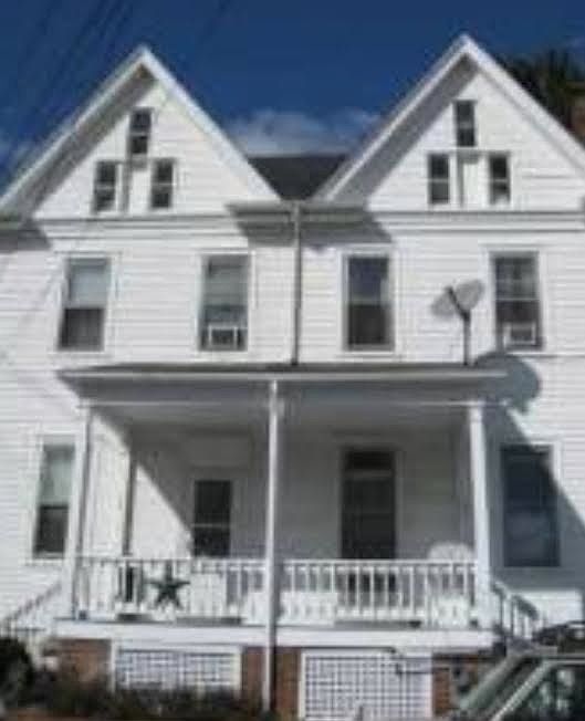 Front View of Apartment Building