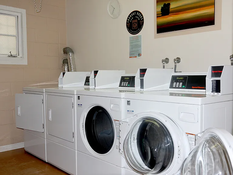On Site Laundry Room (coin operated)