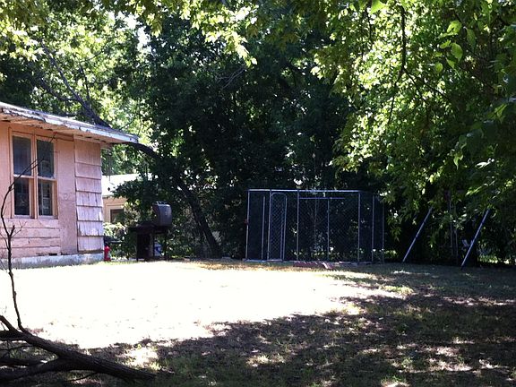 Large backyard