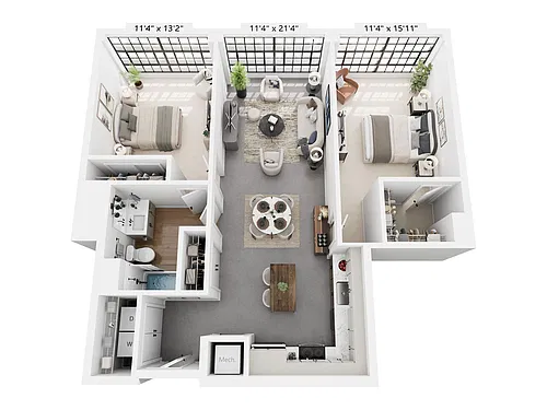 Floor plan Russell