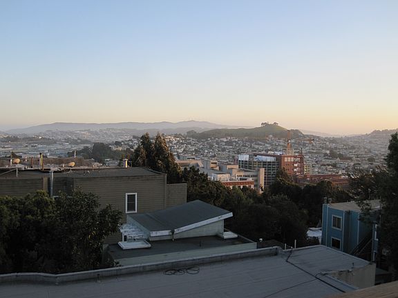 Roof deck view