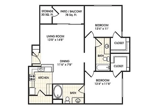 Floor plan Rejuvenate