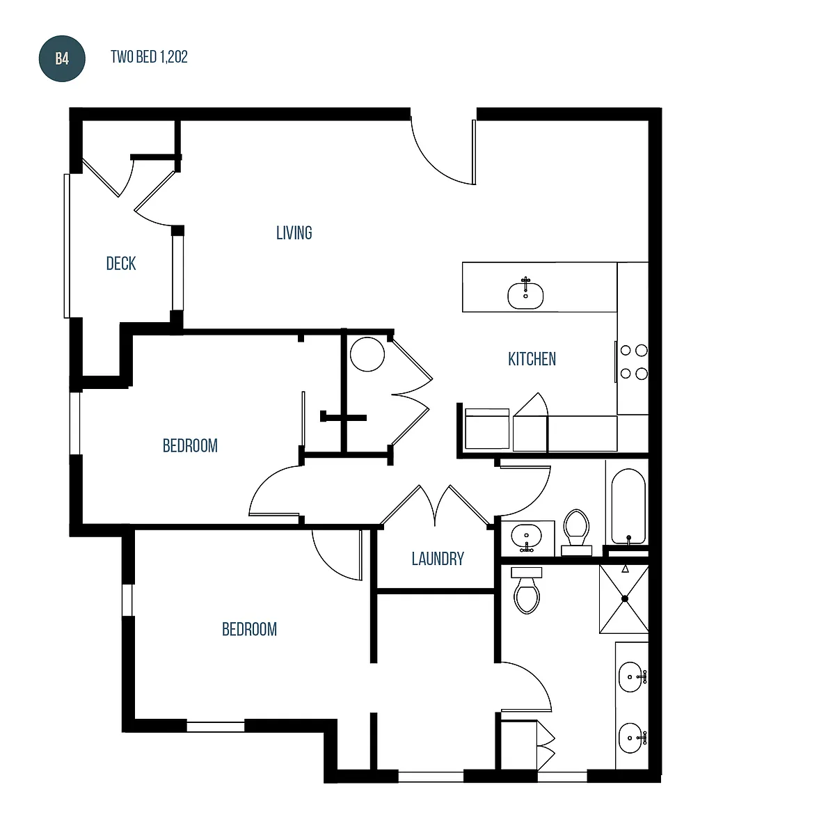 Floor plan B4