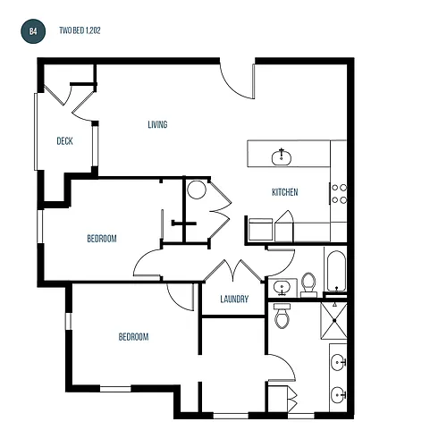 Floor plan B4
