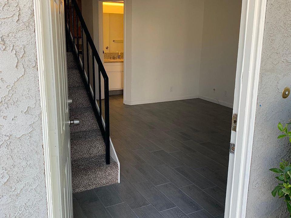 Front Door and Living Room