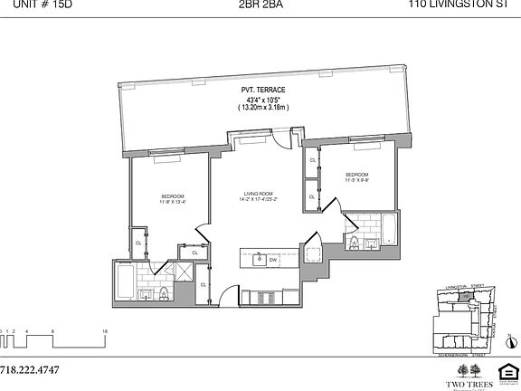 2nd image of 110 Livingston St APT 15D
