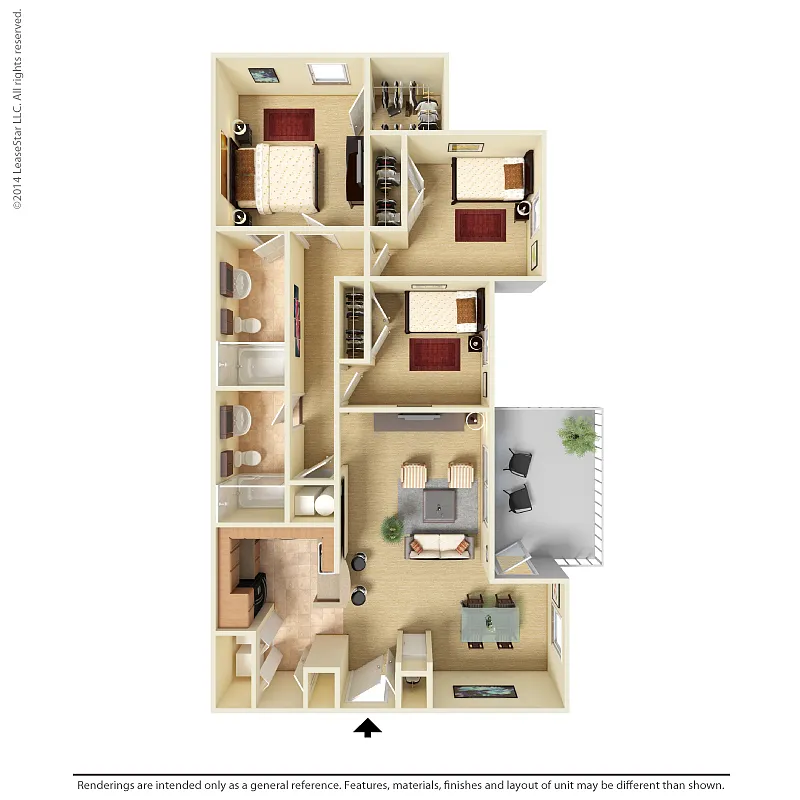 Floor plan C1