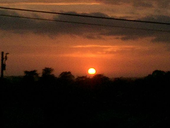 Sunset from 2nd floor deck 2